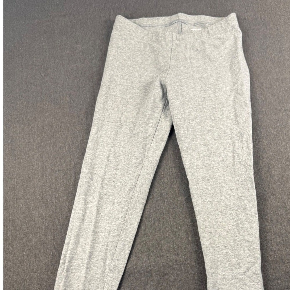 Kids Girl's Gray Leggings M (7/8) Member's‎ Mark Everyday Casual Soft
